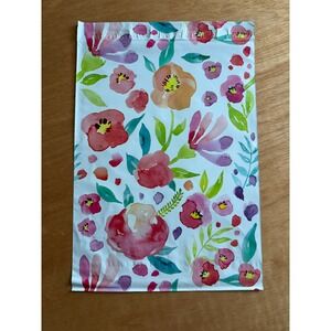 10x13 Watercolor Floral Poly Mailers Shipping Envelopes Flower NEW 25ct bags
